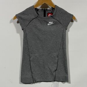 Nike Gray Kids Casual short sleeve sweatshirt shirt